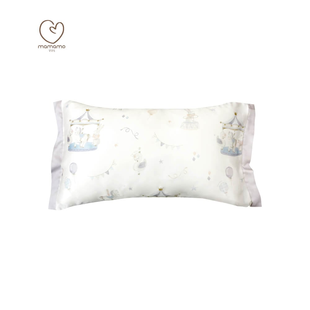 ปลอกหมอน MAMAMO ผ้า TENCEL ลาย PASTEL CAROUSEL ขนาด 30X50 CM. เกรดพรีเมียม ผ้านุ่มสบาย หายใจผ่านได้ พร้อมส่ง_6